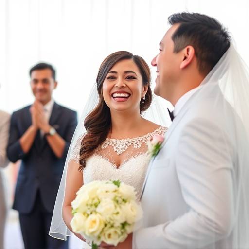 Fotógrafo profissional capturando um momento especial durante um casamento em Curitiba