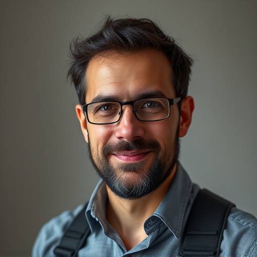 Retrato de Pedro Henrique, fotógrafo e fundador do estüdio